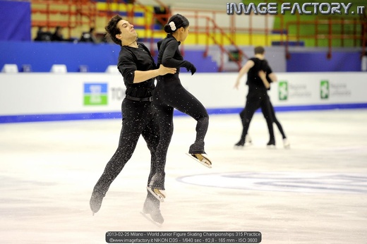 2013-02-25 Milano - World Junior Figure Skating Championships 315 Practice